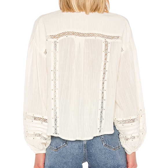 NWT Free People Summer Stars Button down Small - Picture 3 of 8